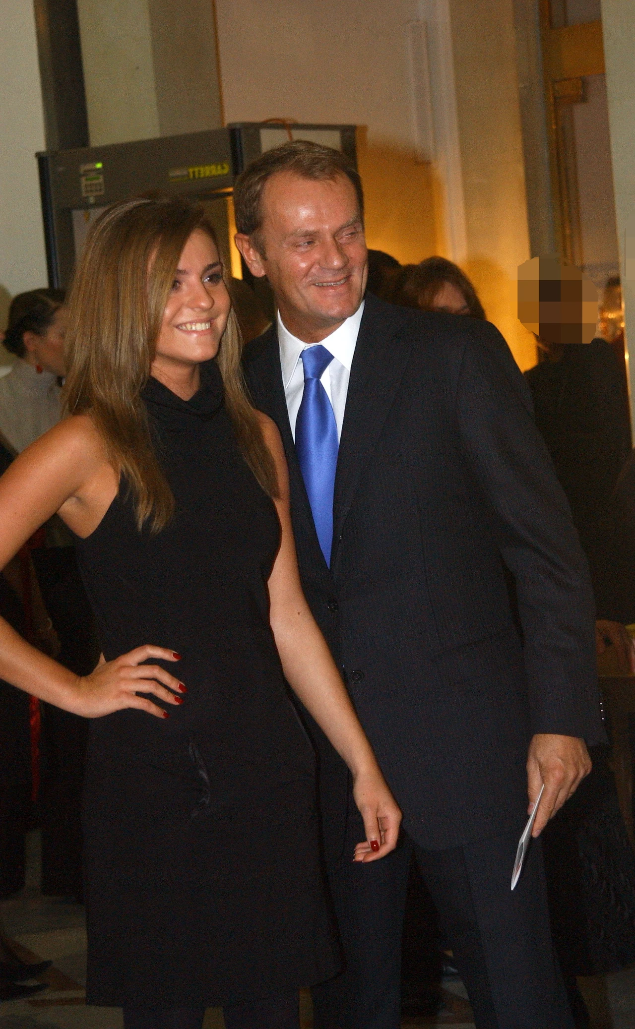 Kasia Tusk z tatą Donaldem Tuskiem.