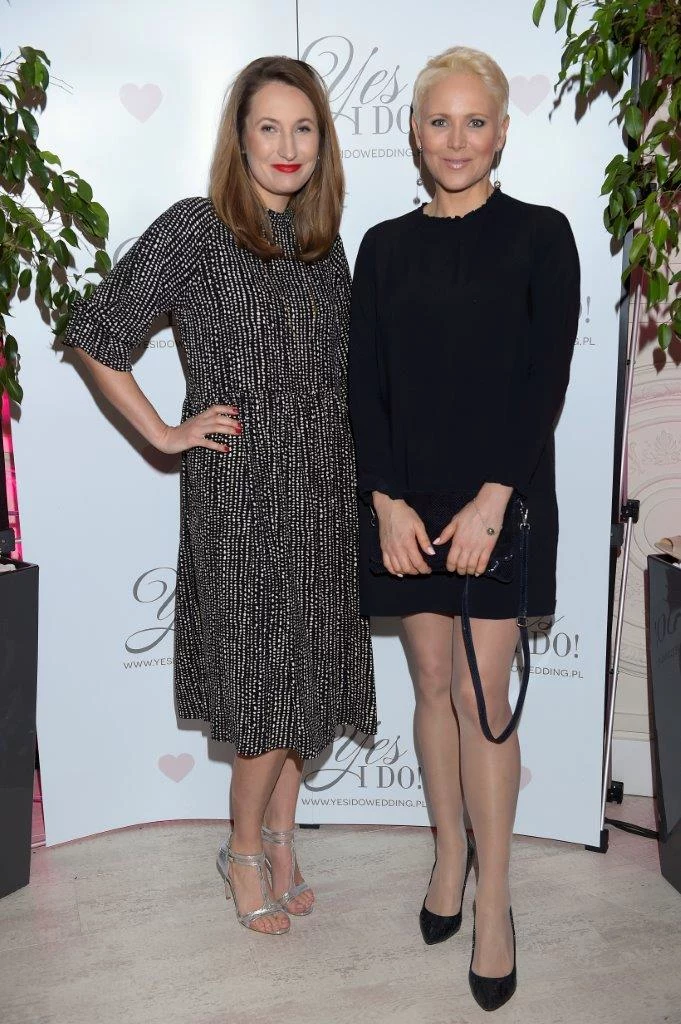 Joanna Trepka i Anna Samusionek na premierze nowej marki butów ślubnych YES I DO Joanna Trepka i Anna Samusionek na premierze nowej marki butów ślubnych YES I DO