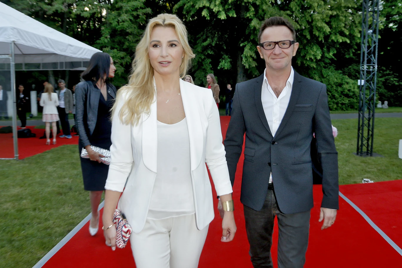 Joanna Brodzik, Paweł Wilczak Joanna Brodzik, Paweł Wilczak