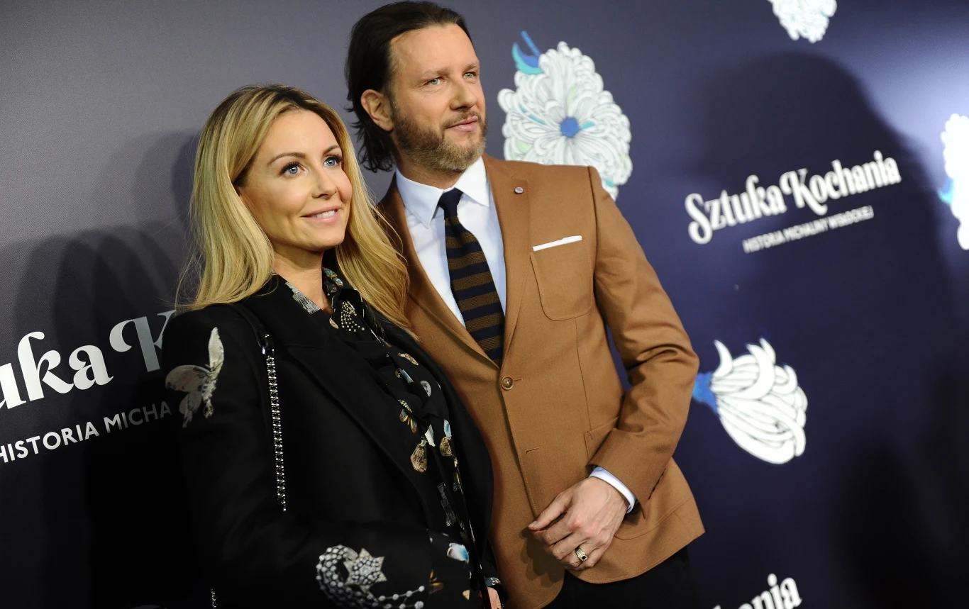 Małgorzata Rozenek z mężem Radosławem Majdanem. Małgorzata Rozenek z mężem Radosławem Majdanem.