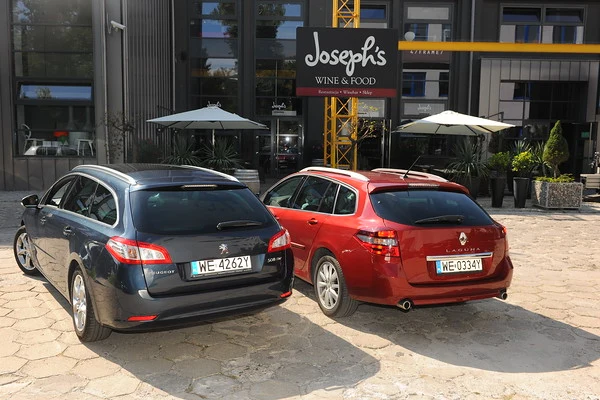 Peugeot 508 SW (2011-), Renault Laguna Grandtour III (2007-2014)