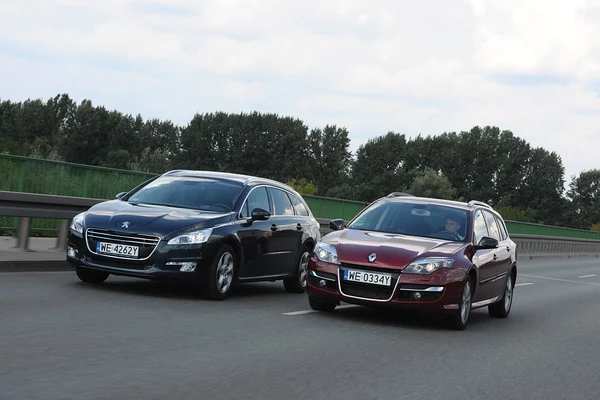 Peugeot 508 SW (2011-), Renault Laguna Grandtour III (2007-2014)