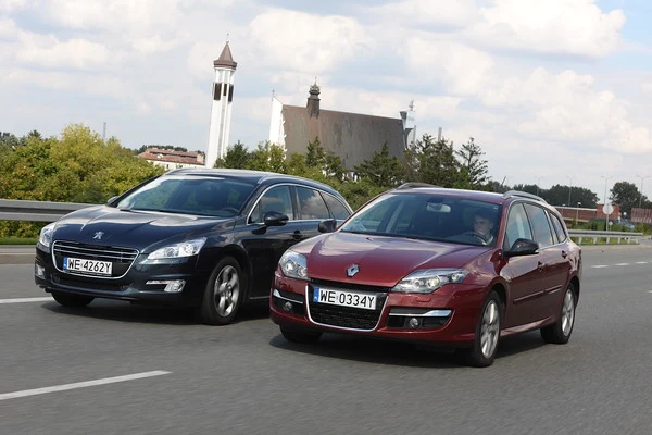 Peugeot 508 SW (2011-), Renault Laguna Grandtour III (2007-2014)