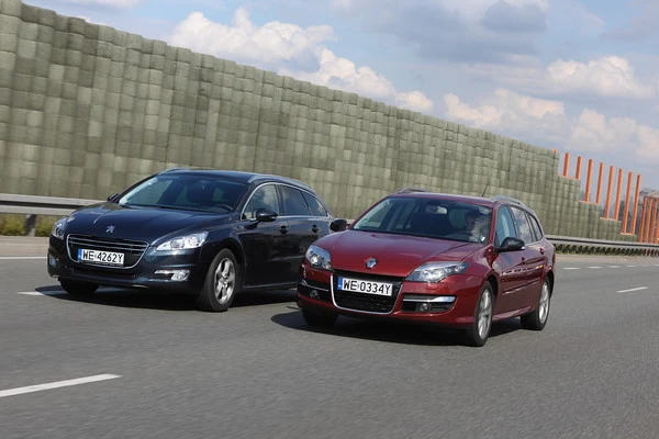 Peugeot 508 SW (2011-), Renault Laguna Grandtour III (2007-2014)