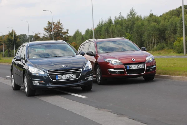 Peugeot 508 SW (2011-), Renault Laguna Grandtour III (2007-2014)