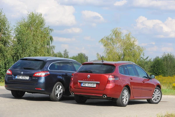 Peugeot 508 SW (2011-), Renault Laguna Grandtour III (2007-2014)
