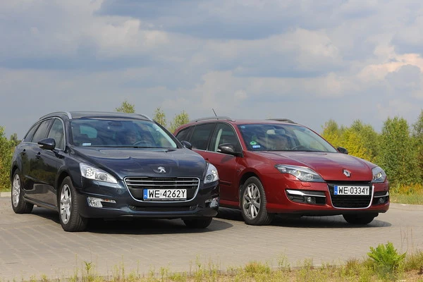 Peugeot 508 SW (2011-), Renault Laguna Grandtour III (2007-2014)