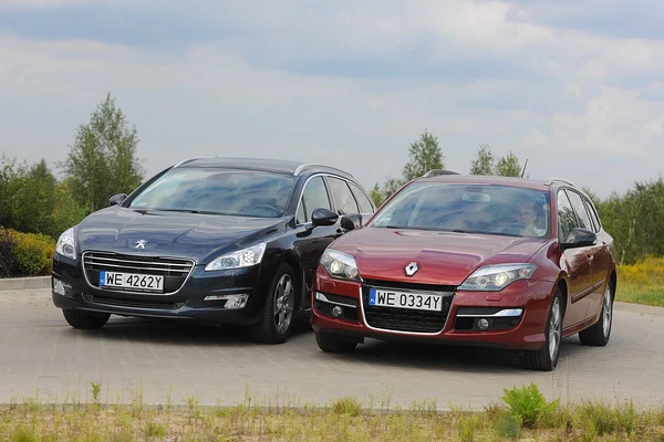 Peugeot 508 SW (2011-), Renault Laguna Grandtour III (2007-2014)