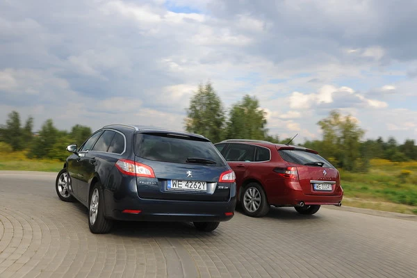 Peugeot 508 SW (2011-), Renault Laguna Grandtour III (2007-2014)