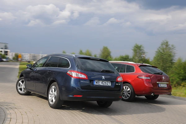 Peugeot 508 SW (2011-), Renault Laguna Grandtour III (2007-2014)