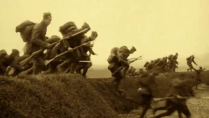 Kadr z filmu "Cud nad Wisłą"