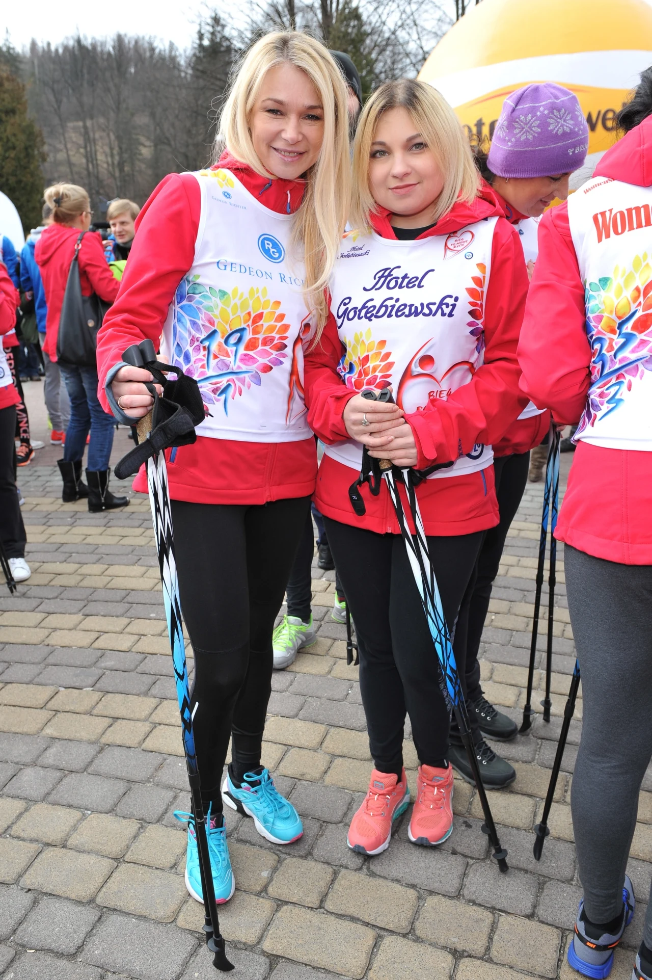 Ewa Pacuła z Nicole Saletą Ewa Pacuła z Nicole Saletą