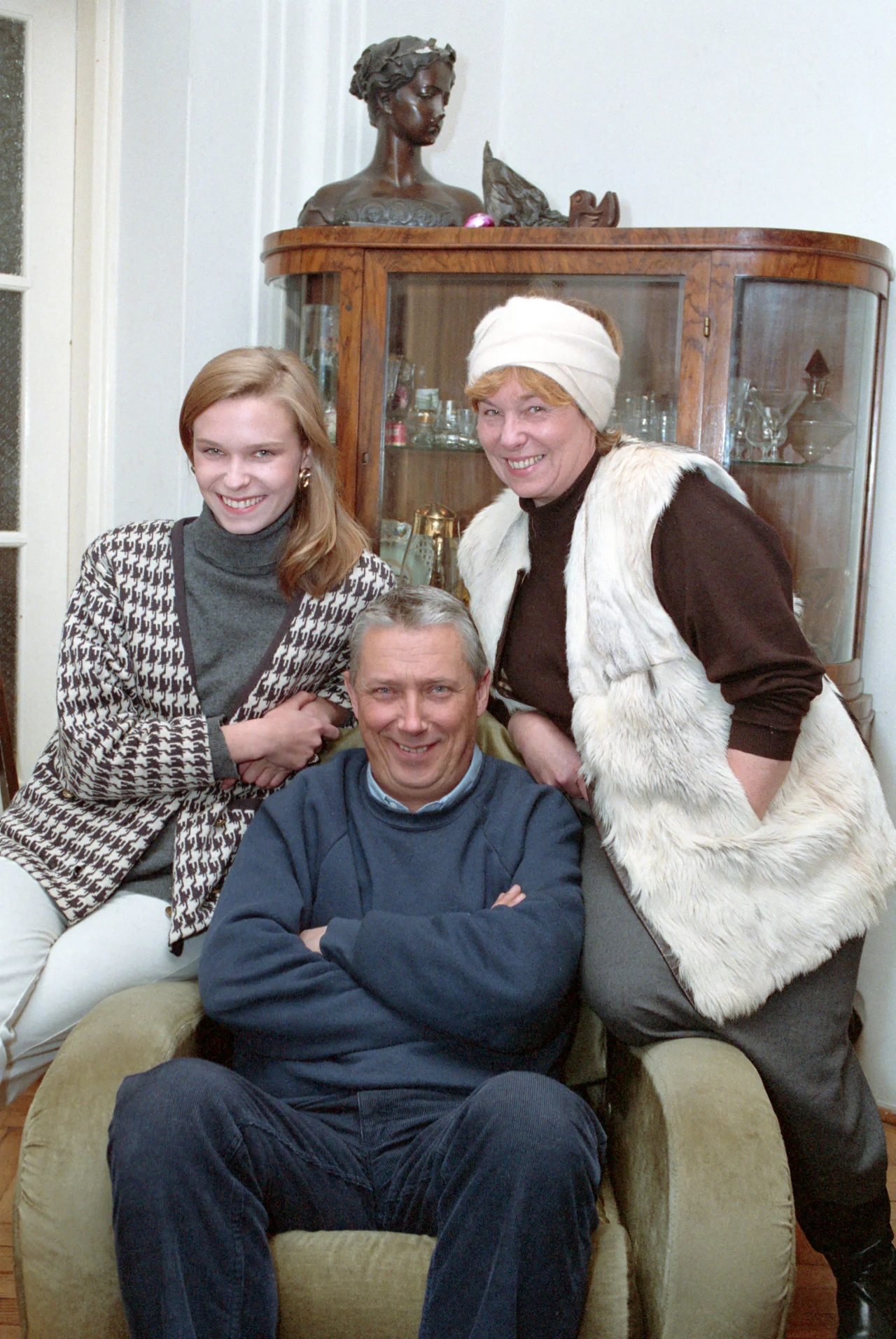 Adrianna Godlewska, Wojciech Młynarski i córka Paulina Adrianna Godlewska, Wojciech Młynarski i córka Paulina