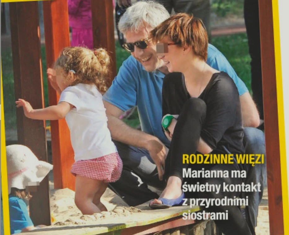 Hubert Urbański z córką Marianną Hubert Urbański z córką Marianną