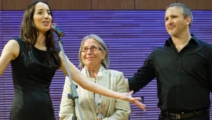 Od lewej: Agata Steczkowska, Danuta Steczkowska, Paweł Steczkowski