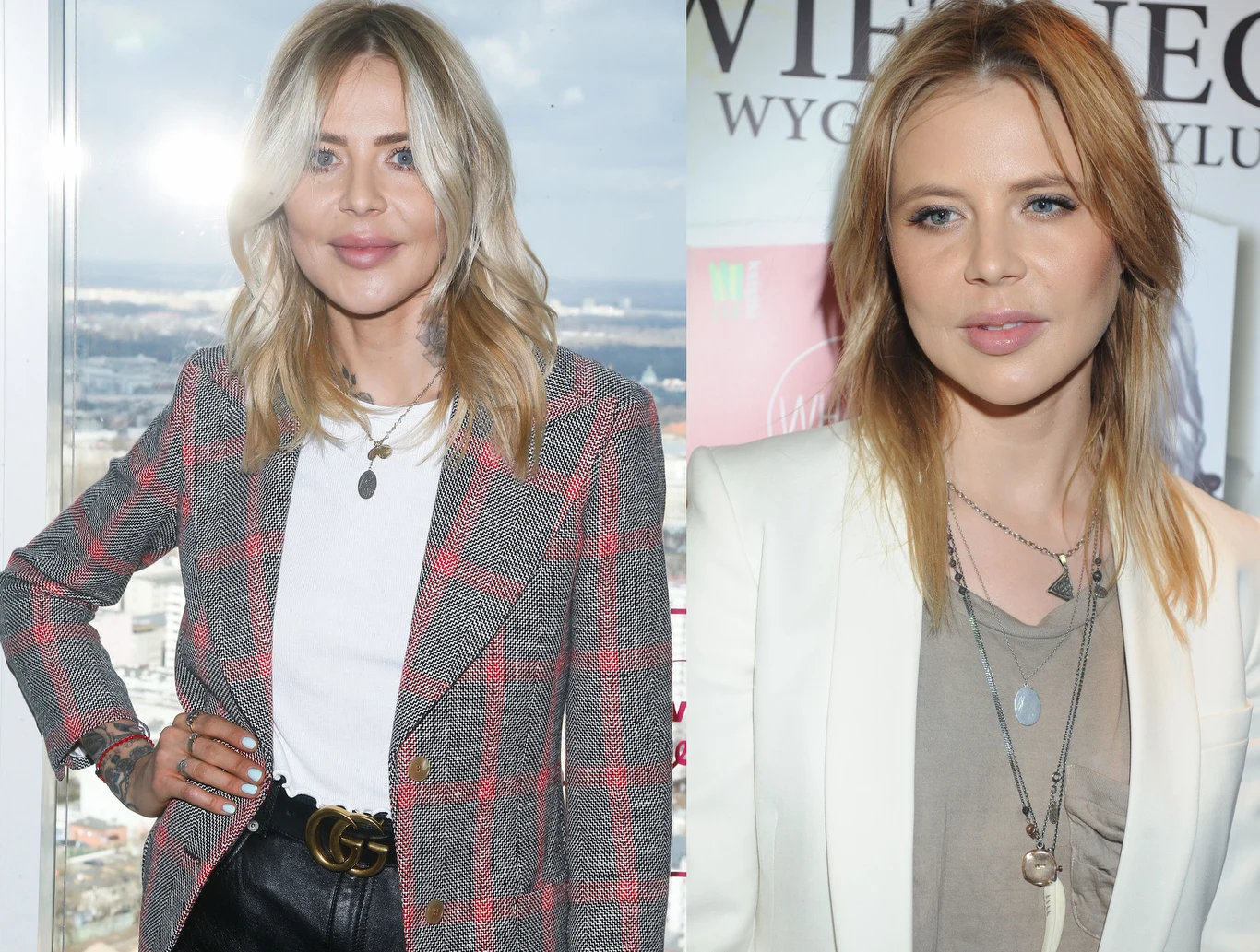 Maja Sablewska obecnie (po lewej) i kiedyś (po prawej) Maja Sablewska obecnie (po lewej) i kiedyś (po prawej)