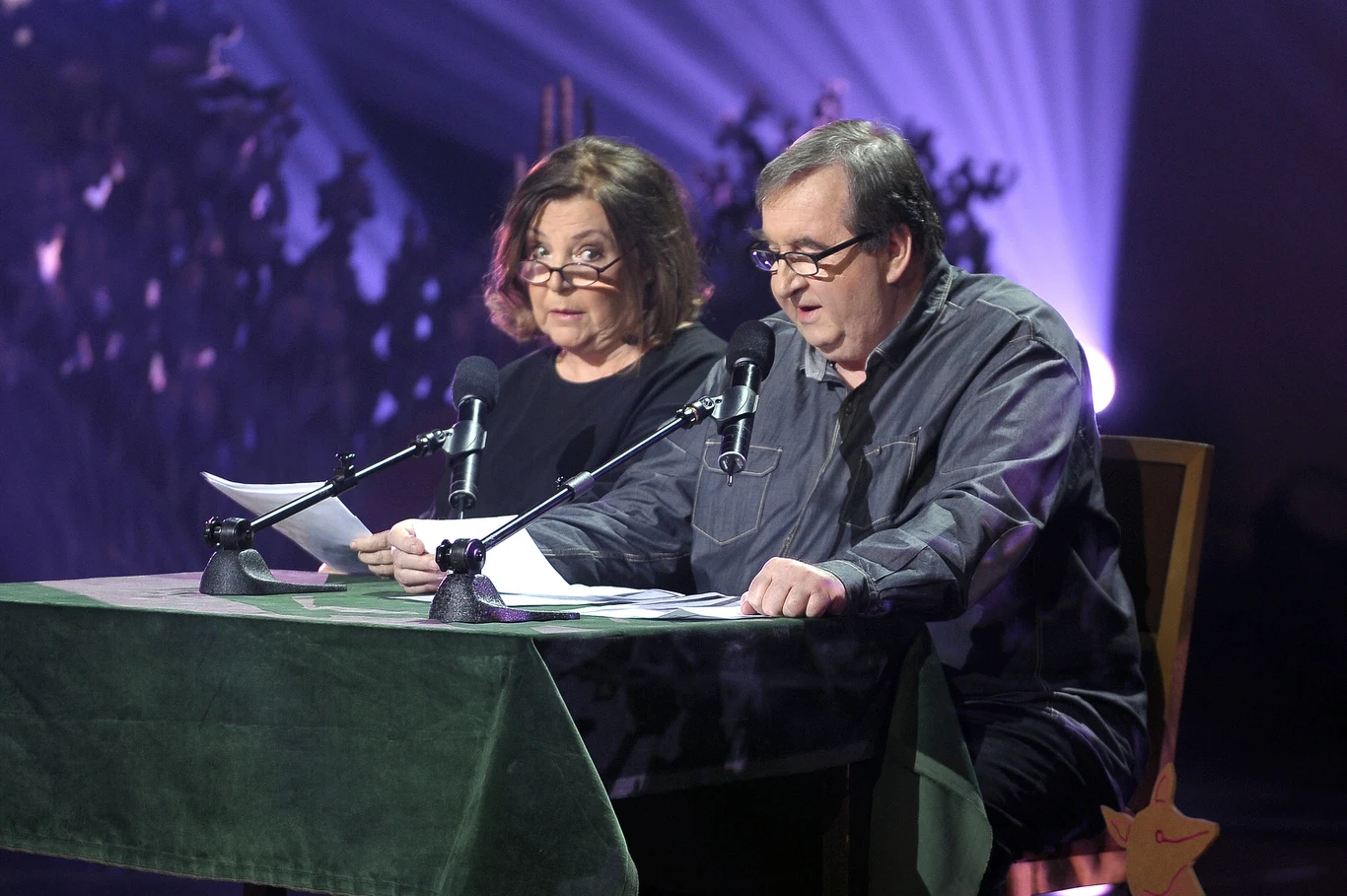 Krzysztof Kowalewski i Marta Lipińska - bohaterowie radiowego cyklu "Kocham Pana, Panie Sułku" Krzysztof Kowalewski i Marta Lipińska - bohaterowie radiowego cyklu "Kocham Pana, Panie Sułku"