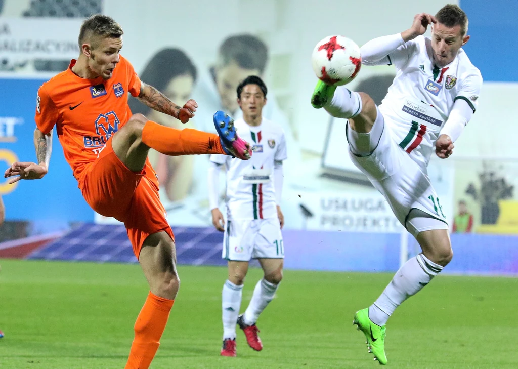 Bruk-Bet Termalica - Śląsk Wrocław 1-2 w meczu 26. kolejki Ekstraklasy Bruk-Bet Termalica - Śląsk Wrocław 1-2 w meczu 26. kolejki Ekstraklasy