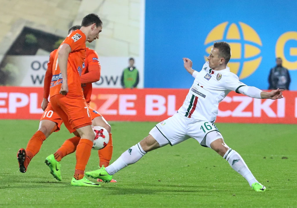 Bruk-Bet Termalica - Śląsk Wrocław 1-2 w meczu 26. kolejki Ekstraklasy Bruk-Bet Termalica - Śląsk Wrocław 1-2 w meczu 26. kolejki Ekstraklasy
