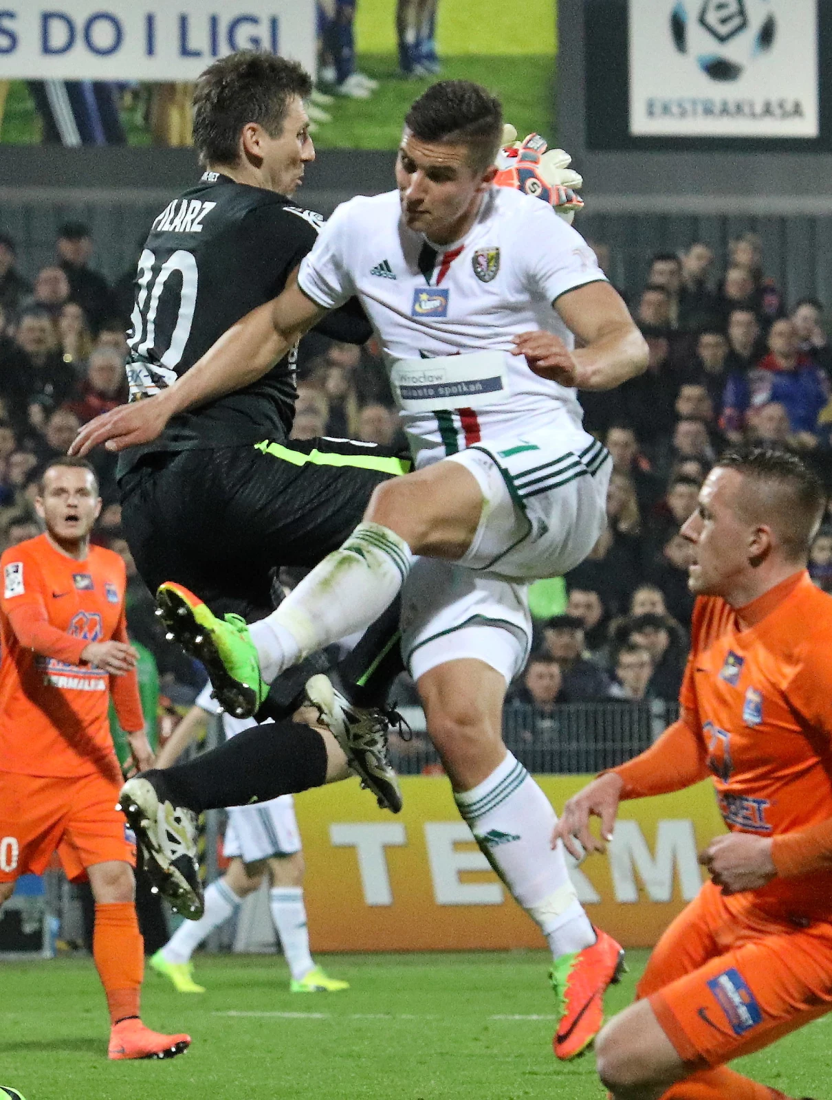Bruk-Bet Termalica - Śląsk Wrocław 1-2 w meczu 26. kolejki Ekstraklasy Bruk-Bet Termalica - Śląsk Wrocław 1-2 w meczu 26. kolejki Ekstraklasy