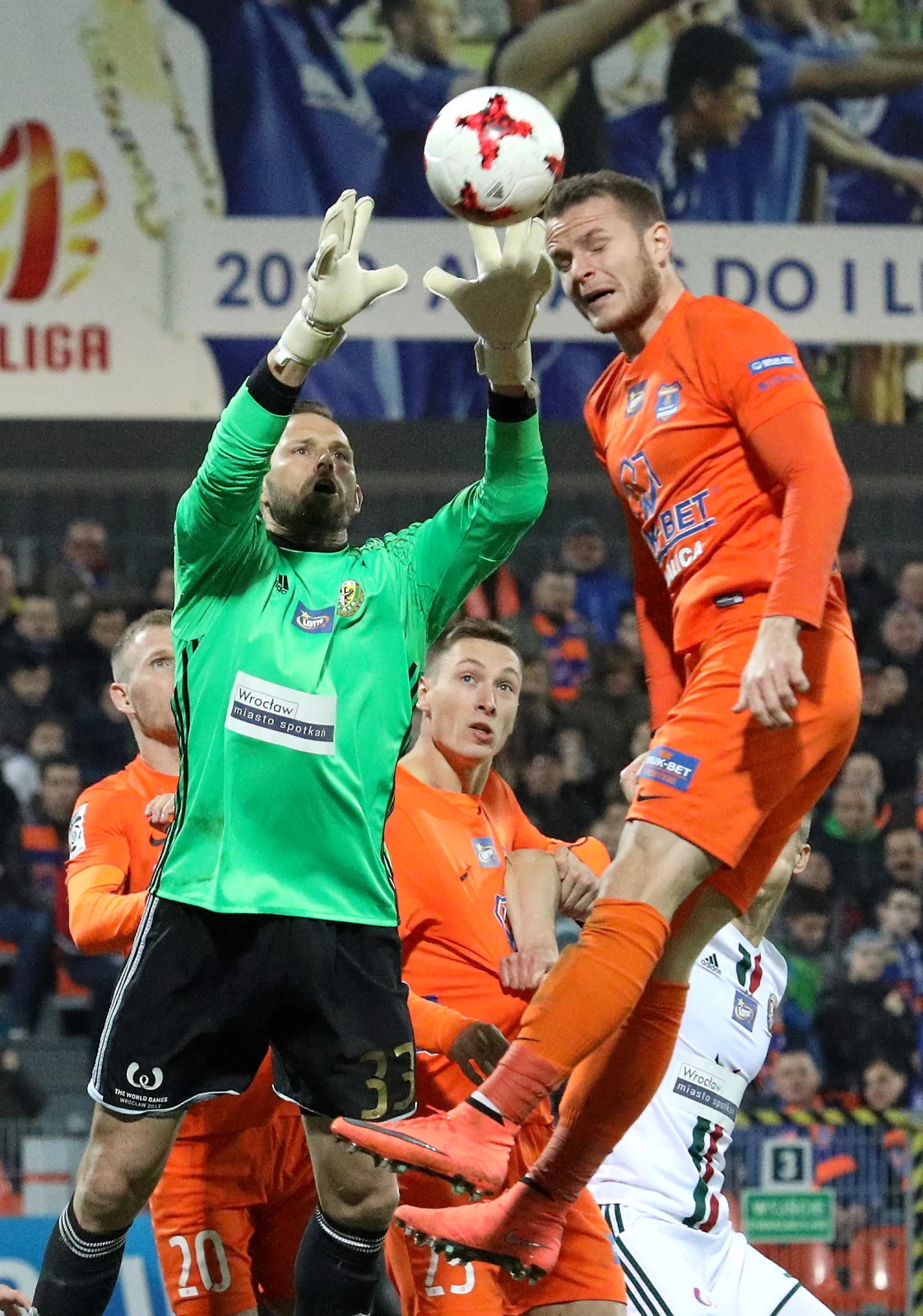 Bruk-Bet Termalica - Śląsk Wrocław 1-2 w meczu 26. kolejki Ekstraklasy Bruk-Bet Termalica - Śląsk Wrocław 1-2 w meczu 26. kolejki Ekstraklasy