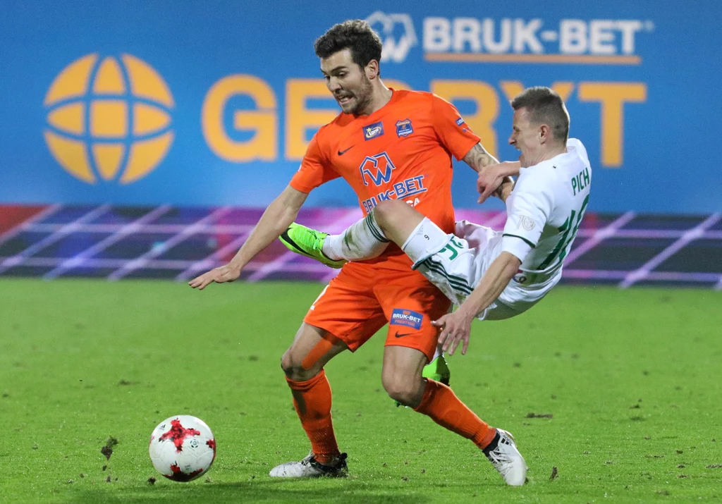 Bruk-Bet Termalica - Śląsk Wrocław 1-2 w meczu 26. kolejki Ekstraklasy Bruk-Bet Termalica - Śląsk Wrocław 1-2 w meczu 26. kolejki Ekstraklasy