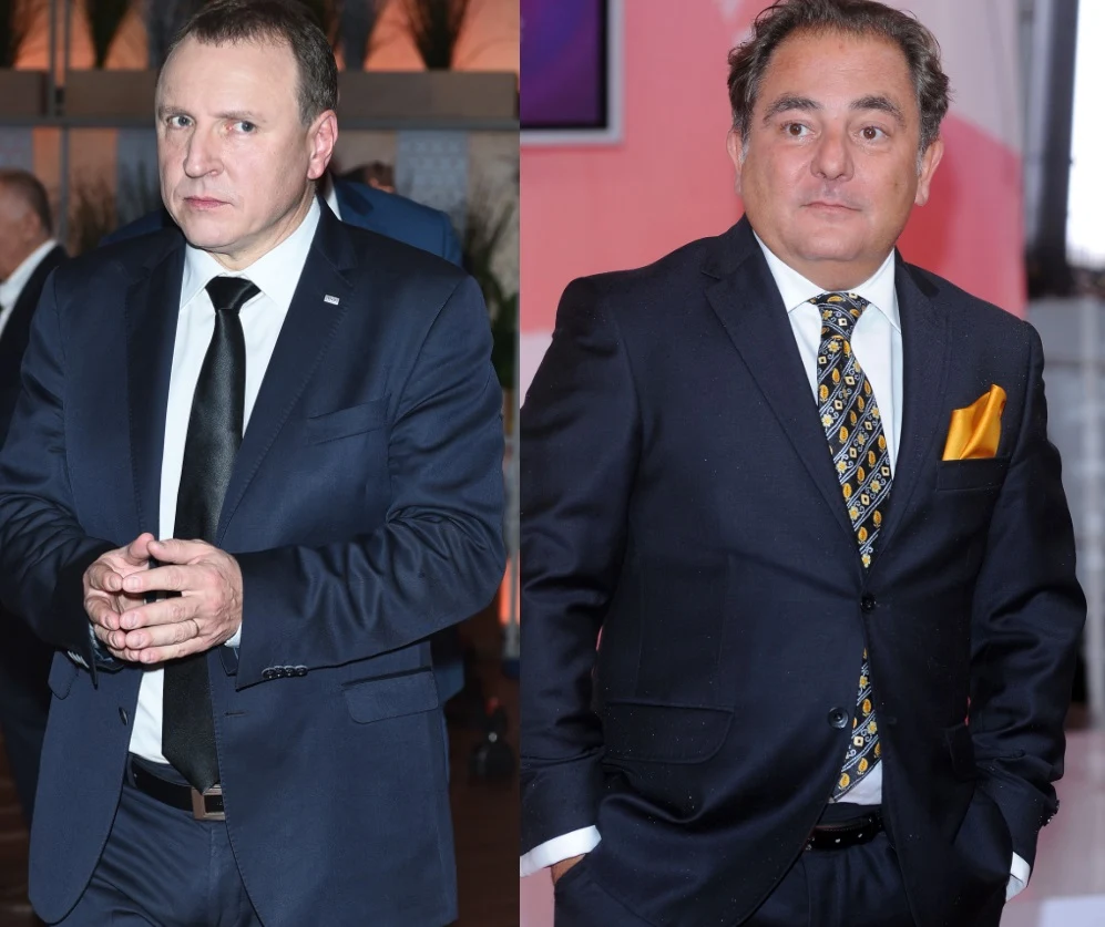 Jacek Kurski i Robert Makłowicz Jacek Kurski i Robert Makłowicz