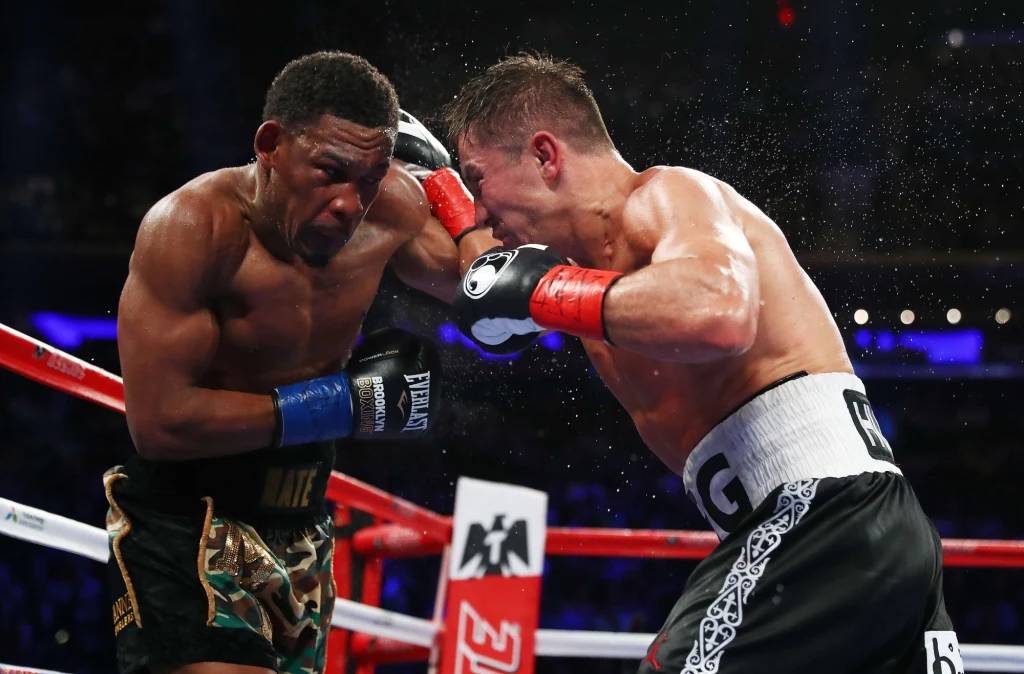 Daniel Jacobs (z lewej) Daniel Jacobs (z lewej)