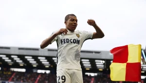 Kylian Mbappe świętuje strzelenie bramki