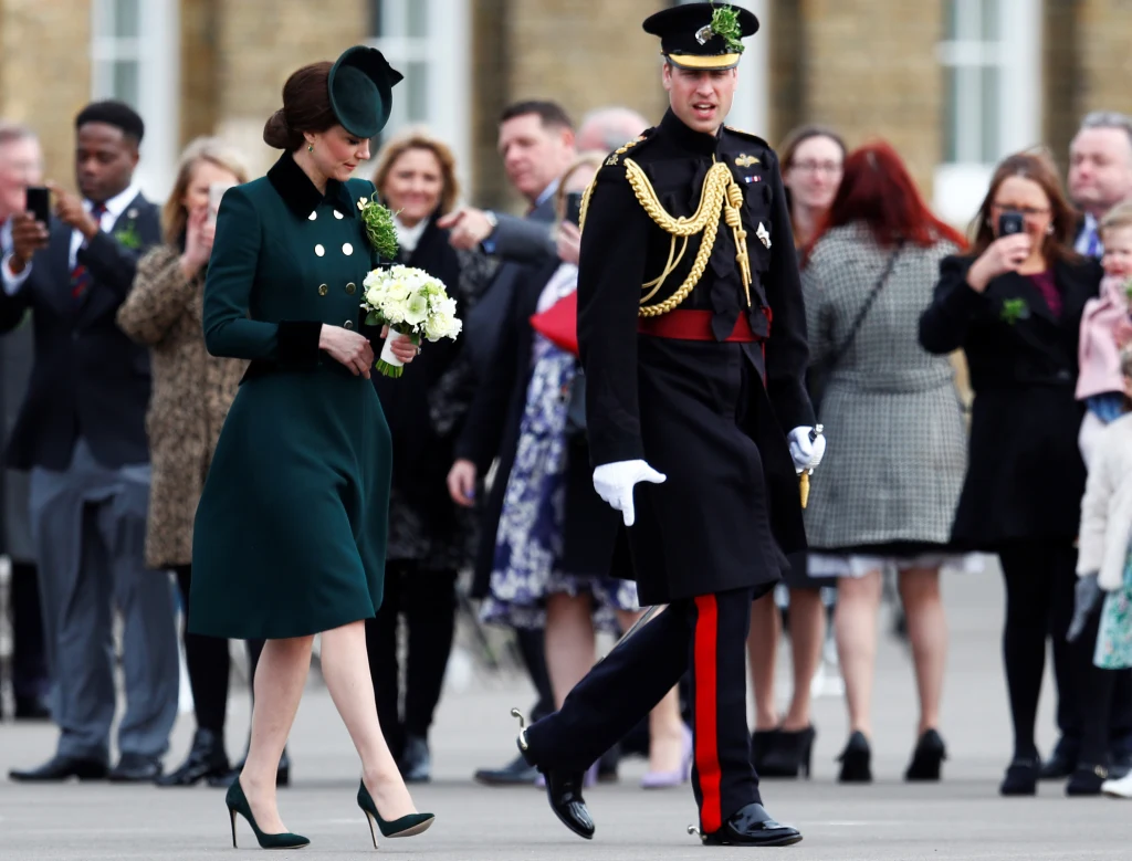 Księżna Kate i książę William, zdjęcie wykonane 17 marca br.
