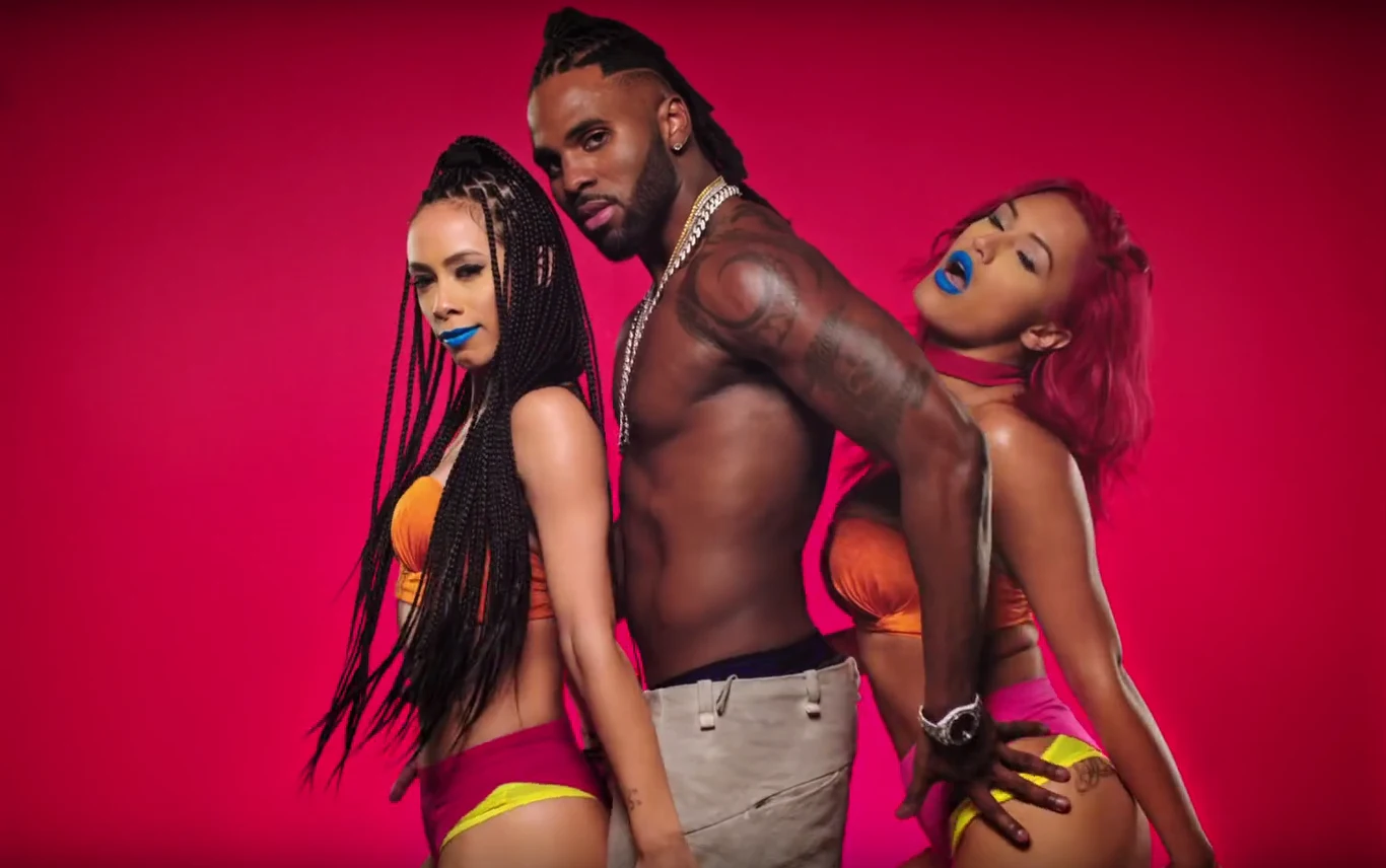 Jason Derulo w teledysku "Swalla" Jason Derulo w teledysku "Swalla"