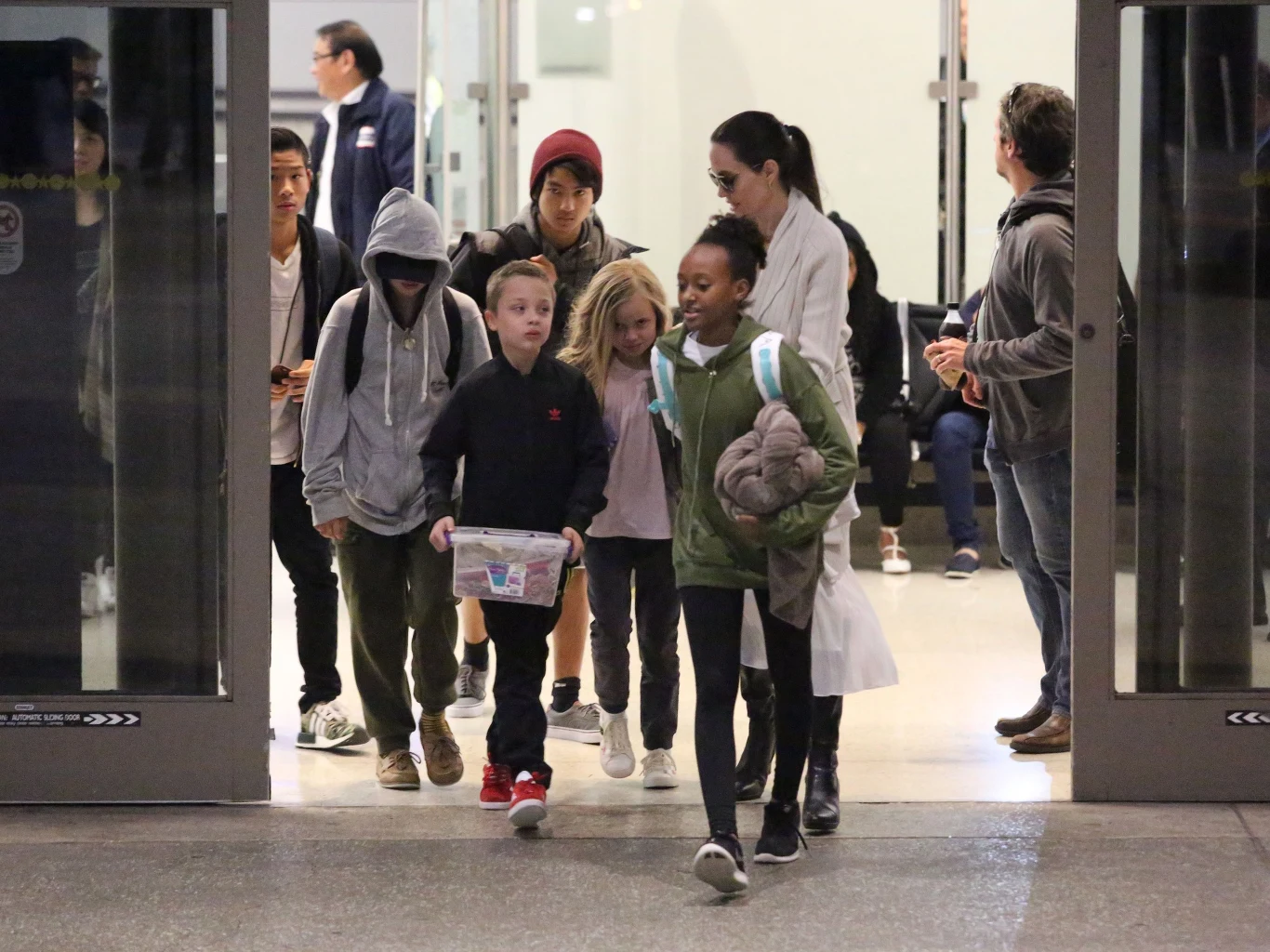 Angelina Jolie z dziećmi