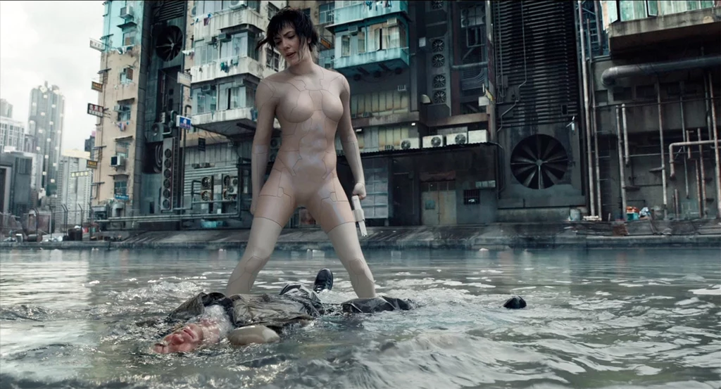 Kadr z filmu "Ghost In The Shell"