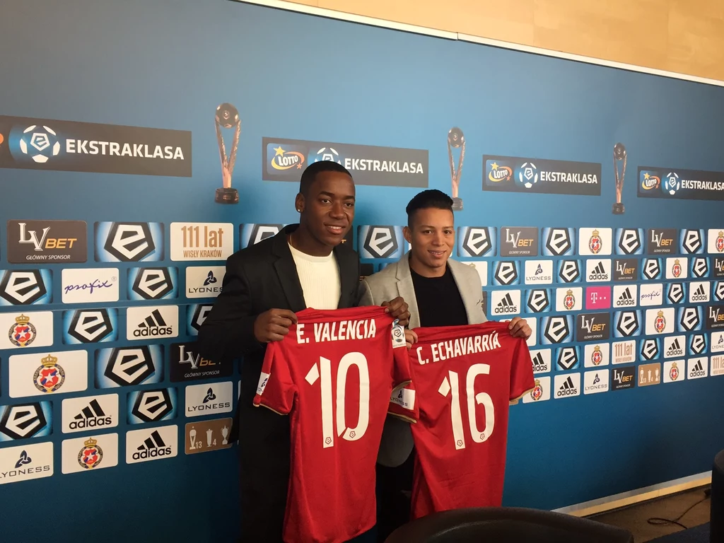 Ever Valencia (L) i Christan Echavarria Ever Valencia (L) i Christan Echavarria