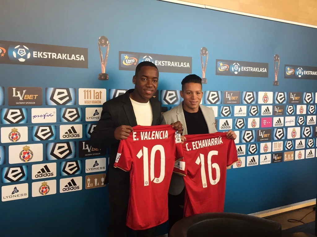 Ever Valencia (L) i Christan Echavarria Ever Valencia (L) i Christan Echavarria