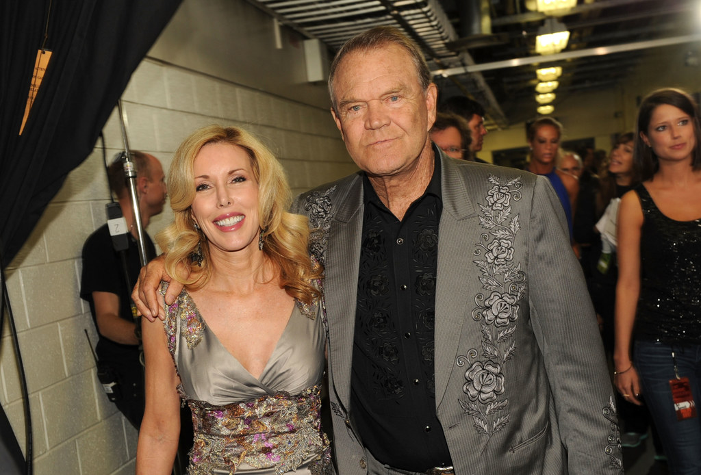 Glen Campbell z żoną Kim w 2012 r.