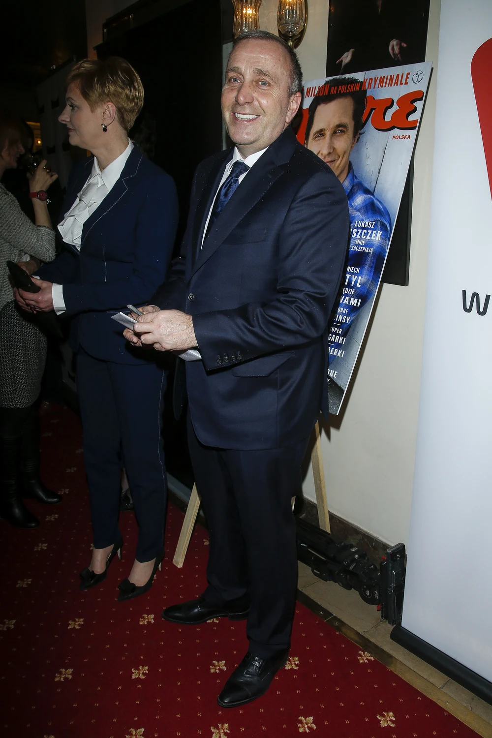 Grzegorz Schetyna z żoną Grzegorz Schetyna z żoną