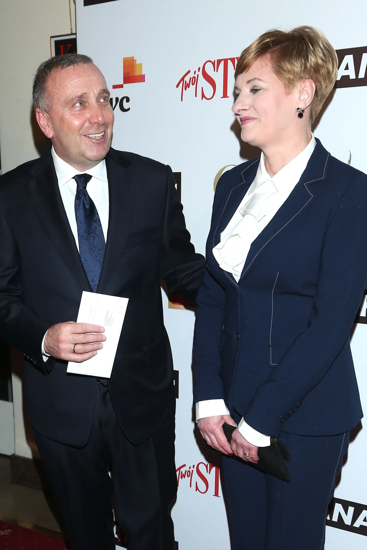 Grzegorz Schetyna z żoną Grzegorz Schetyna z żoną