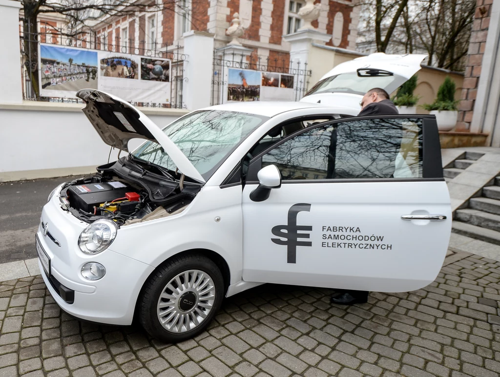 Fiat 500, tzn. FSE 01 z polskim silnikiem elektrycznym