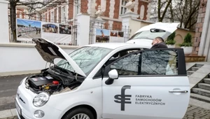 Fiat 500, tzn. FSE 01 z polskim silnikiem elektrycznym