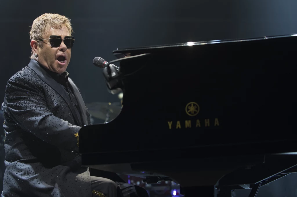 Elton John wystąpi 9 lipca 2017 r. w Sopocie, fot. Baden/ZUMA Press/Splash News