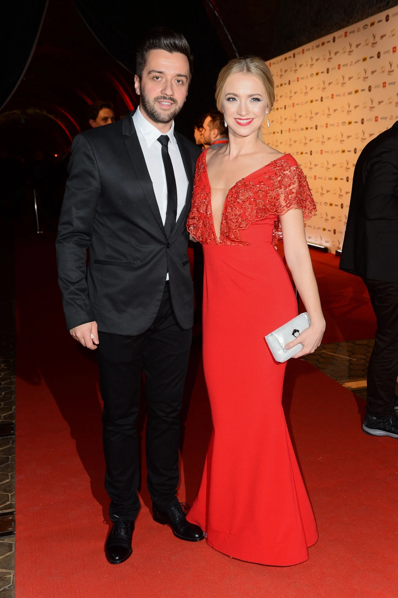 Basia Kurdej-Szatan z mężem