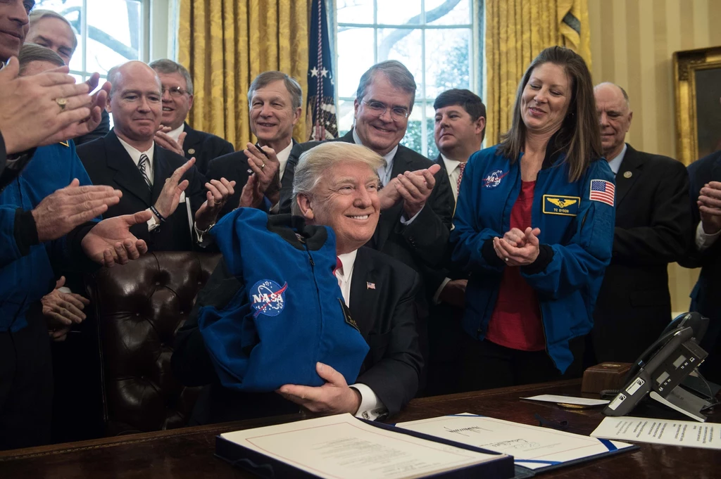 Prezydent Trump podpisał budżet NASA na rok finansowy 2018