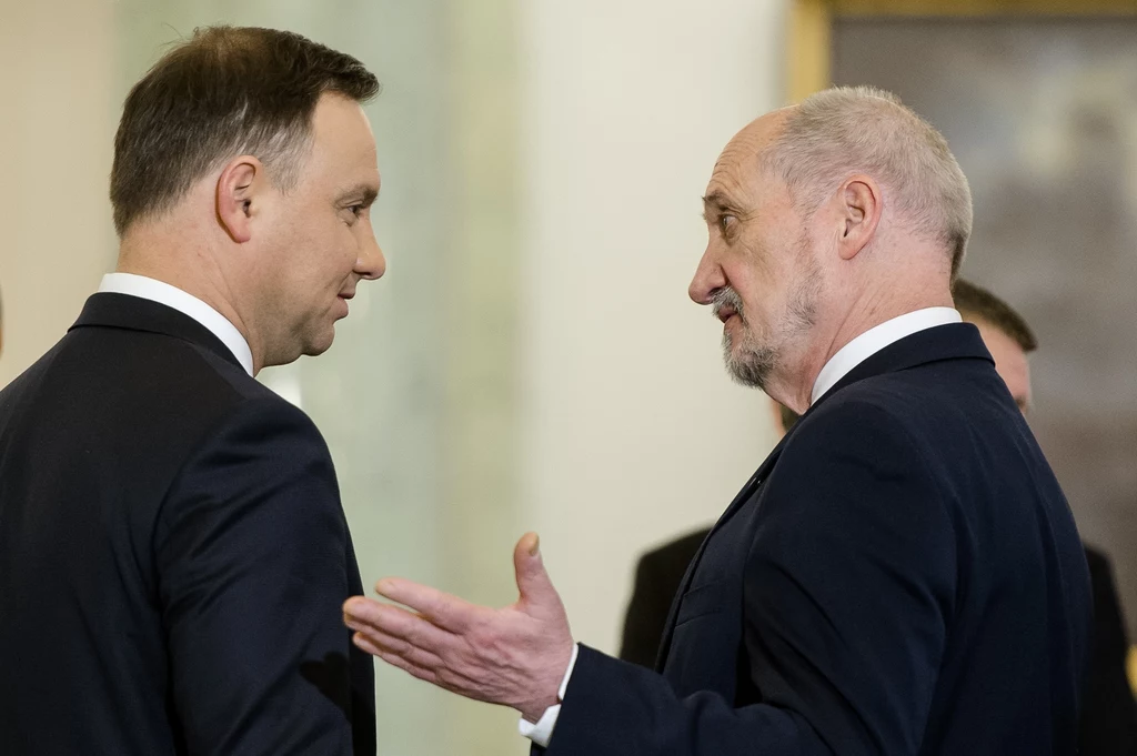 Andrzej Duda i Antoni Macierewicz Andrzej Duda i Antoni Macierewicz