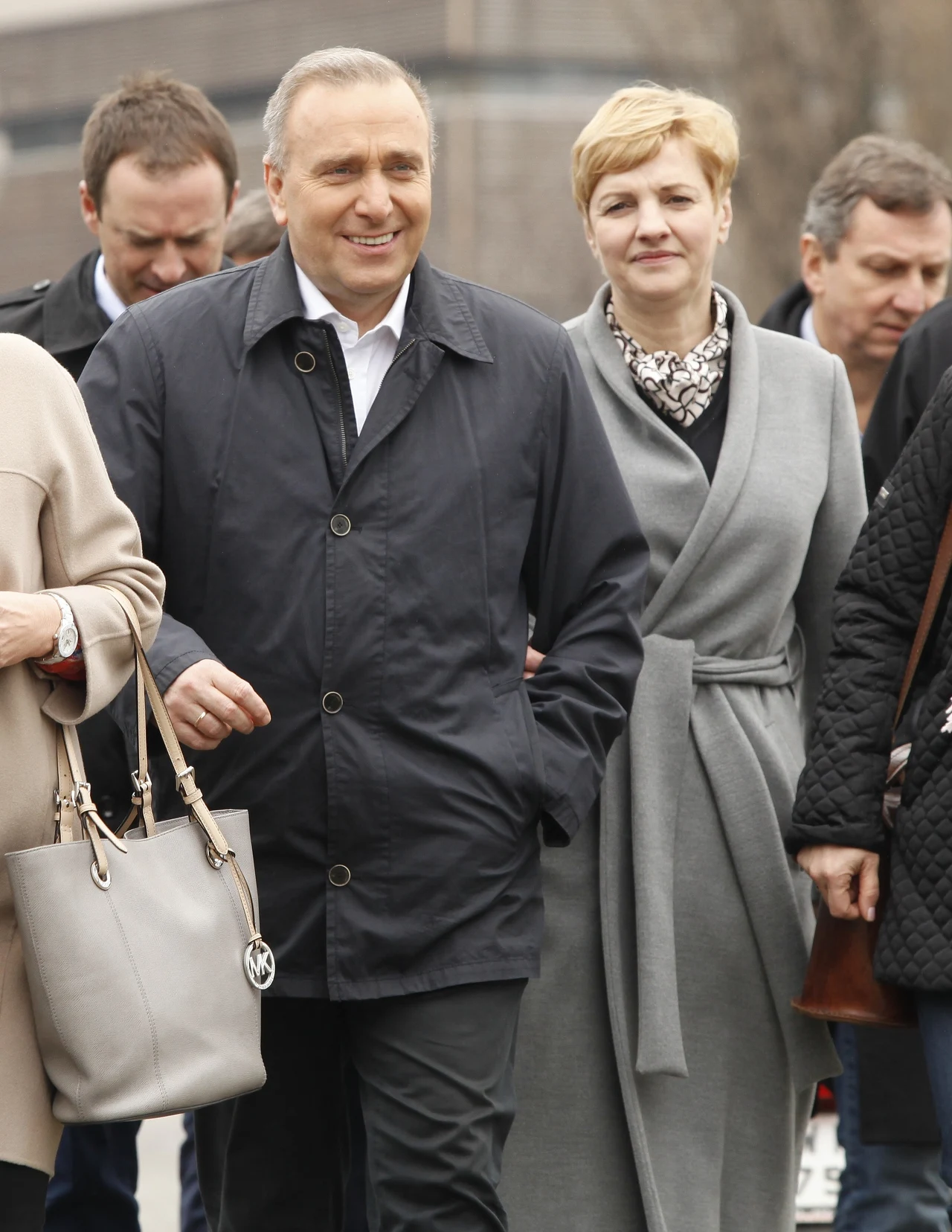 Grzegorz Schetyna z żoną Grzegorz Schetyna z żoną