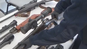 Arsenał broni znaleziony w domu 39-latka 