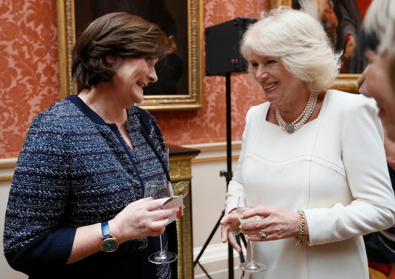 Księżna Kamila i Cherie Blair