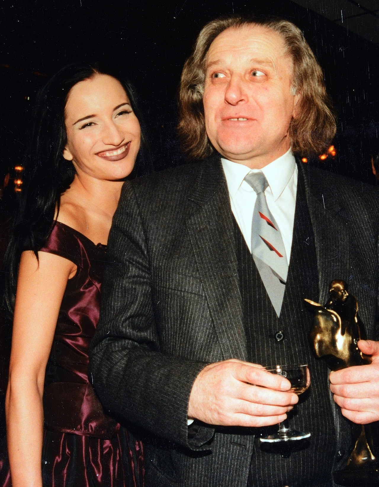 Stanisław Steczkowski z córką Justyną Stanisław Steczkowski z córką Justyną