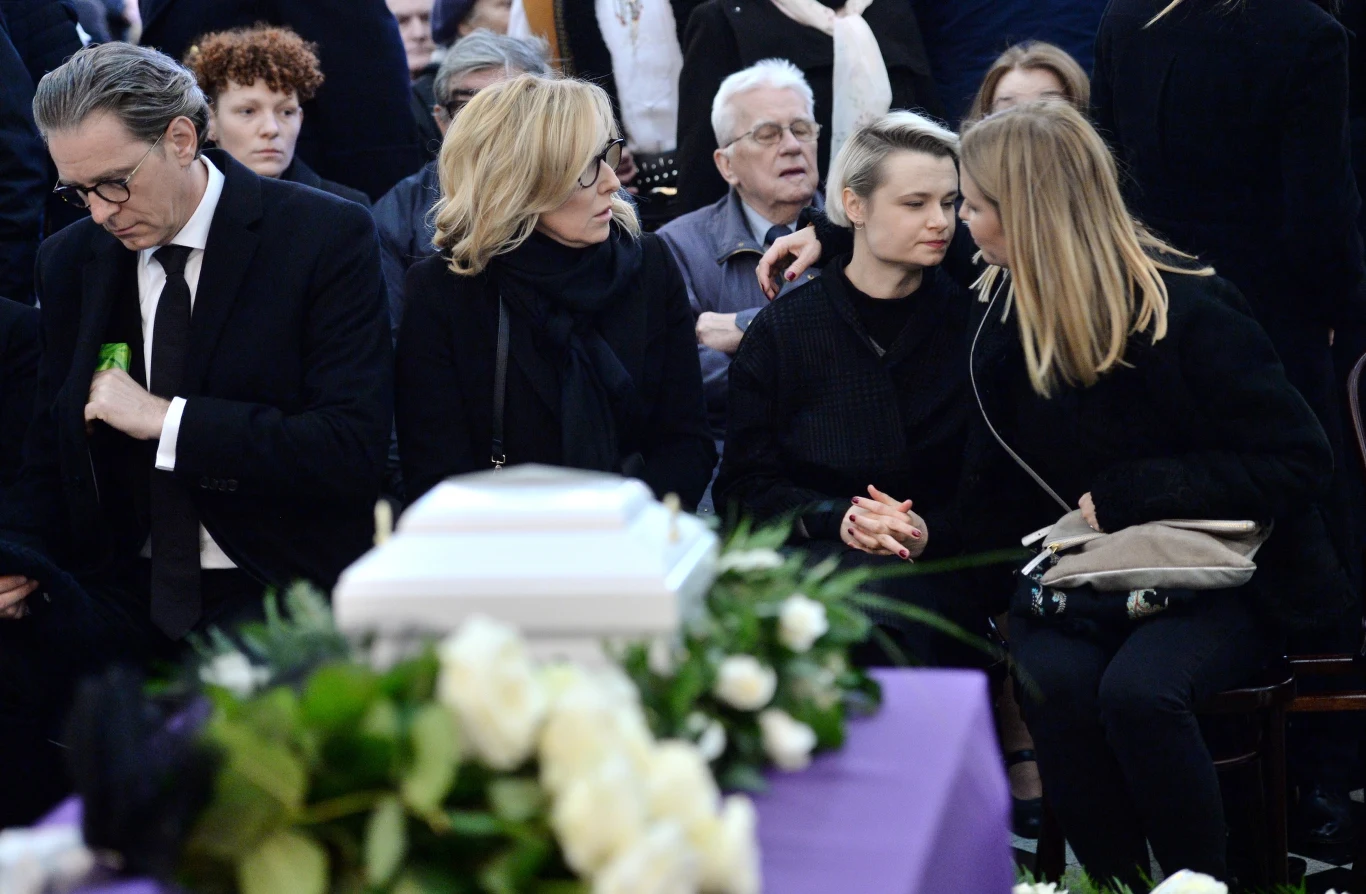 Pogrzeb Wojciecha Młynarskiego Pogrzeb Wojciecha Młynarskiego