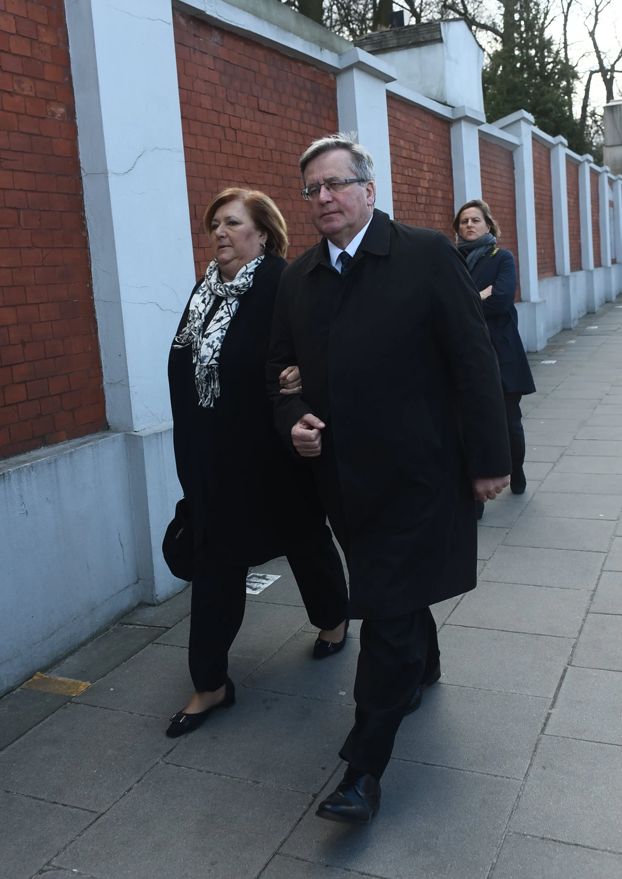 Bronisław Komorowski z żoną Bronisław Komorowski z żoną